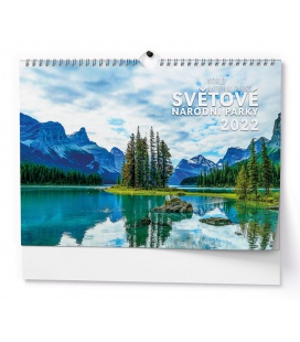 Wall calendar Světové národní parky - A3 2022