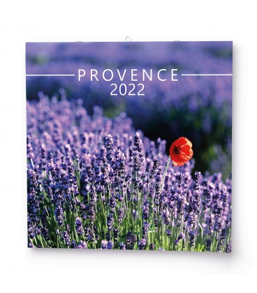 Wandkalender für Notizen Provence 2022