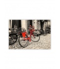 Nástěnný kalendář - Dřevěný obraz - Bicycle 2022