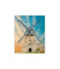 Wall calendar - Wooden picture - Windmill 2022