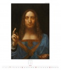 Nástěnný kalendář Leonardo da Vinci 2022