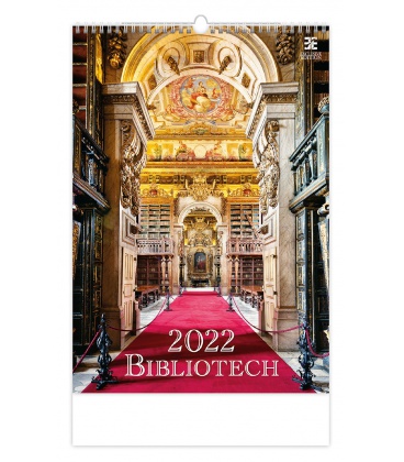 Wall calendar Bibliotech 2022