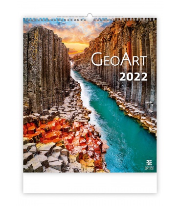 Nástěnný kalendář Geo Art 2022