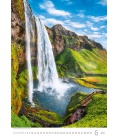 Wandkalender Waterfalls 2022
