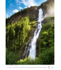 Wall calendar Waterfalls 2022