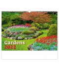 Wall calendar Gardens 2022