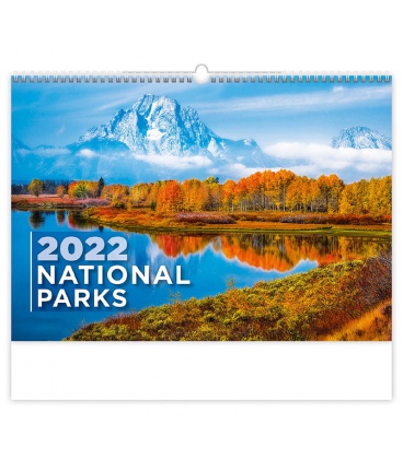 Wall calendar National Parks 2022