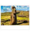 Nástěnný kalendář World Wonders 2022