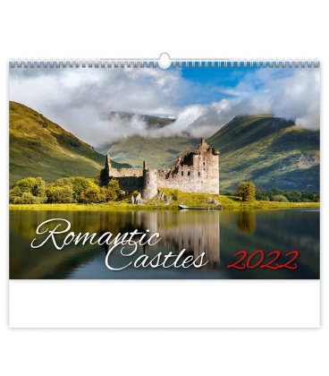 Nástěnný kalendář Romantic Castles 2022