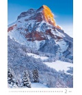 Wall calendar Alps 2022