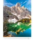 Nástěnný kalendář Alps 2022