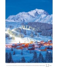Wandkalender Alps 2022
