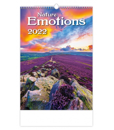 Nástěnný kalendář Nature Emotions 2022