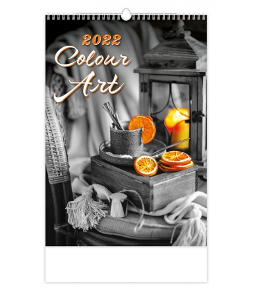 Wall calendar Colour Art 2022