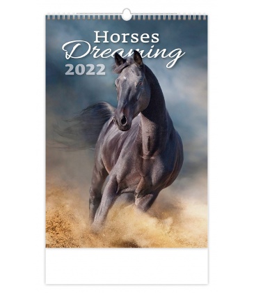 Wall calendar Horses Dreaming 2022
