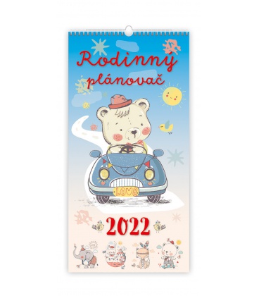 Nástěnný kalendář Rodinný plánovač 2022