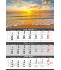 Nástěnný kalendář Pobřeží - 3měsíční/Pobrežie - 3mesačné 2022