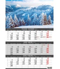 Wall calendar Mountains - 3 monthly / Hory -3měsíční/Hory - 3mesačné 2022