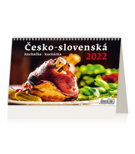Table calendar Česko-slovenská kuchařka/kuchárka 2022