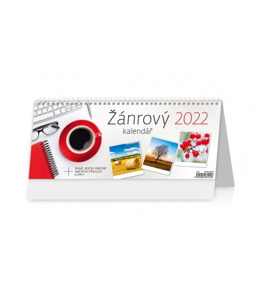 Table calendar Žánrový kalendář 2022