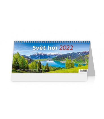 Table calendar Svět hor 2022