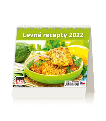 Table calendar MiniMax Levné recepty 2022