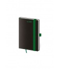 Weekly Pocket Diary Black Green s poutkem ne propisku black, green 2022