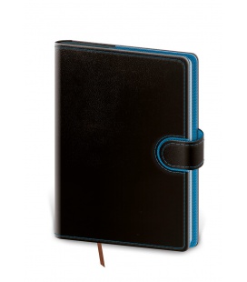 Weekly Pocket Diary Flip black, blue 2022