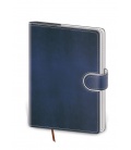 Weekly Pocket Diary Flip blue, white 2022