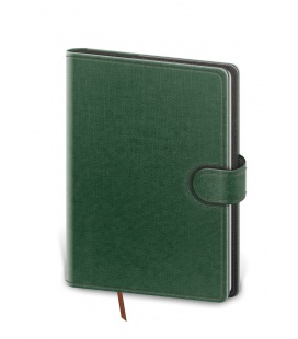 Weekly Pocket Diary Flip green, grey 2022
