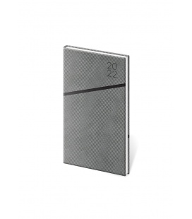 Weekly Pocket Diary Grife grey, black 2022