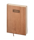 Daily Diary  A5 Wood light brown 2022