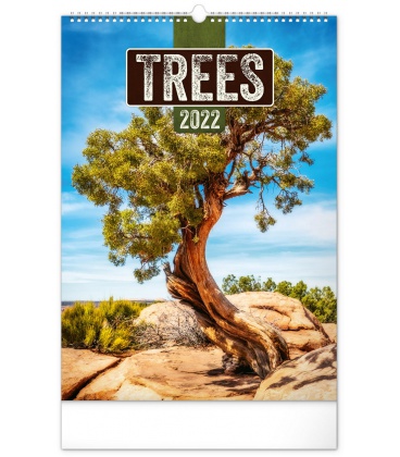 Wall calendar Trees 2022