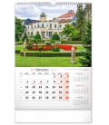 Wall calendar Czech and Slovak Spa 2022