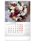 Wall calendar Flowers 2022