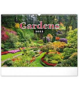 Wall calendar Gardens 2022