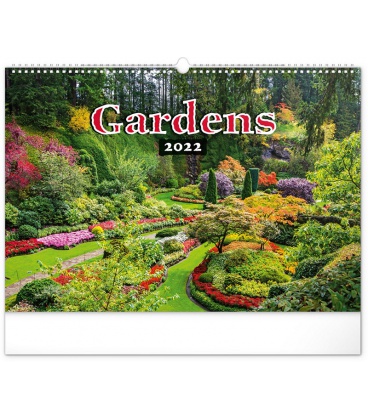 Wandkalender Gardens 2022