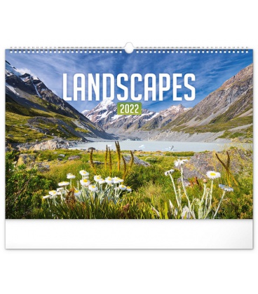 Wall calendar Landscapes 2022
