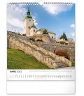 Wall calendar Sights of Slovakia 2022