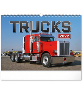 Wall calendar Trucks 2022
