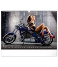 Wall calendar Girls & Bikes 2022
