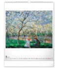 Wall calendar Claude Monet 2022