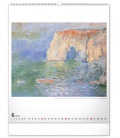 Wall calendar Claude Monet 2022