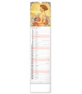 Wall calendar Alphonse Mucha CZ/SK - vázanka 2022