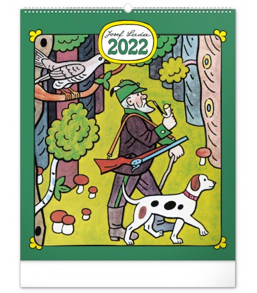 Wall calendar Josef Lada – Crafts 2022