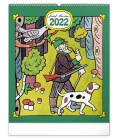 Wall calendar Josef Lada – Crafts 2022
