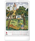 Wall calendar Josef Lada – Year in the Village 2022