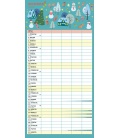 Nástěnný kalendář Rodinný plánovací kalendár SK 2022