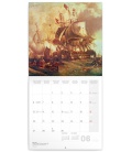 Wall calendar Battleships 2022