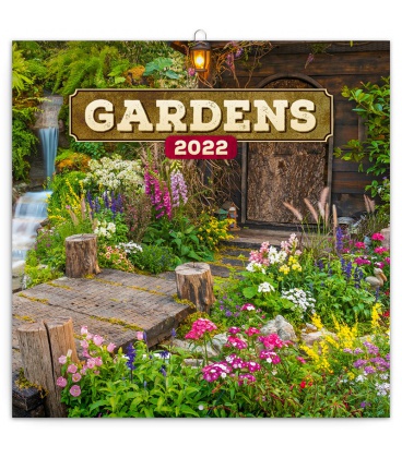 Wandkalender Gardens 2022